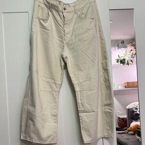 Free People Barrel jeans